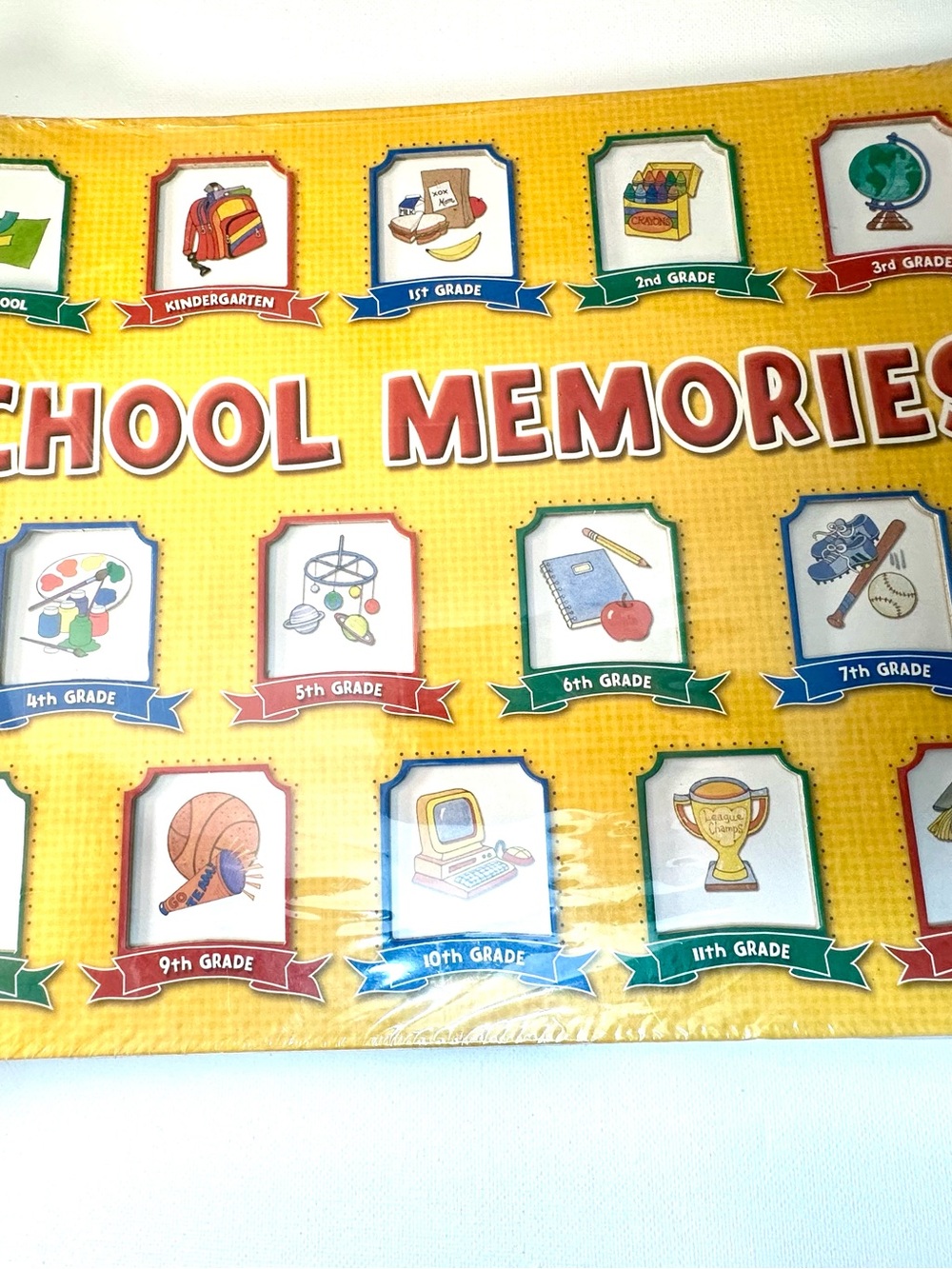 New Seasons School Year Memory Scrapbook (Preschool–12th Grade)